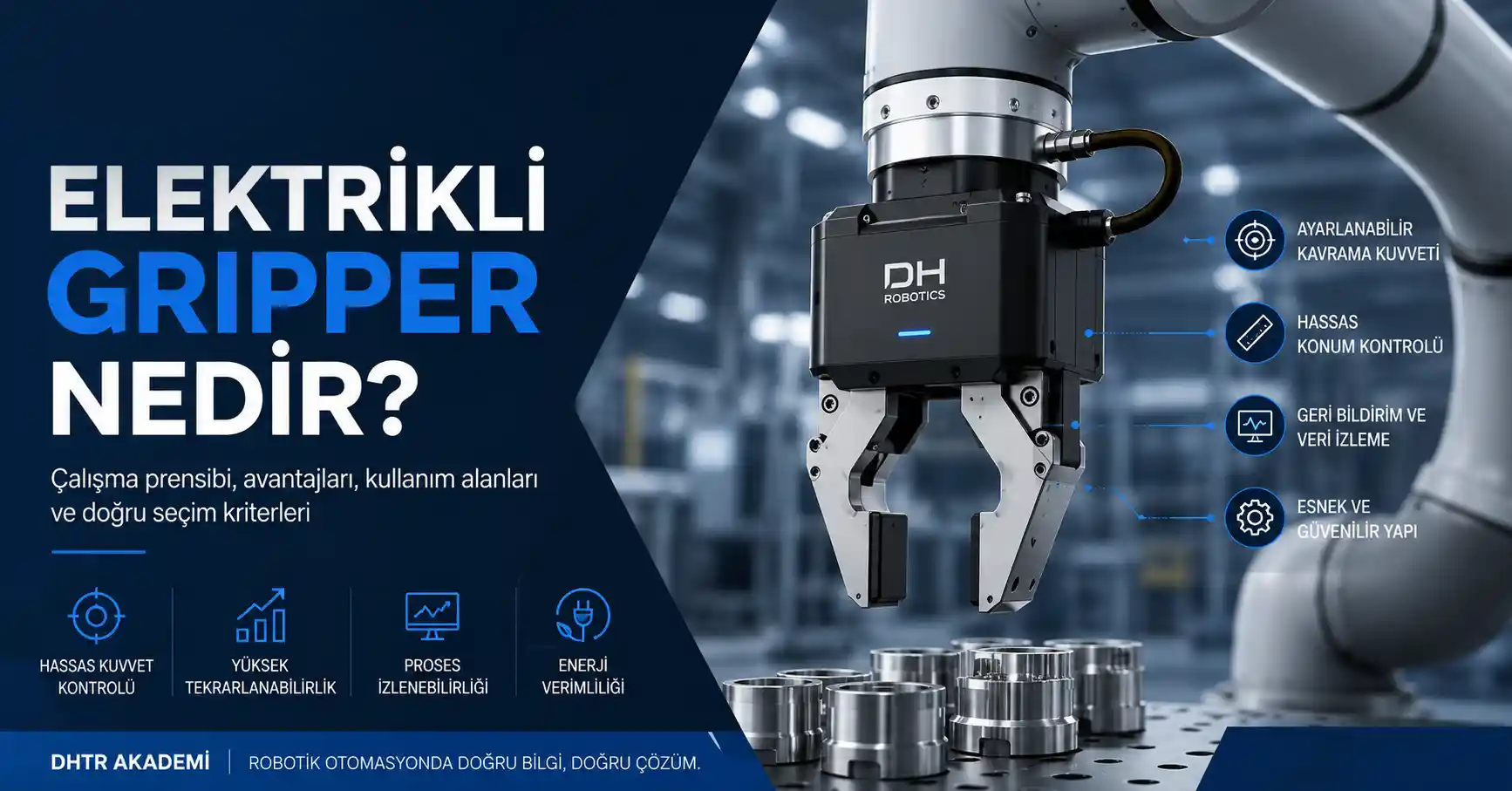 Elektrikli Gripper Nedir?